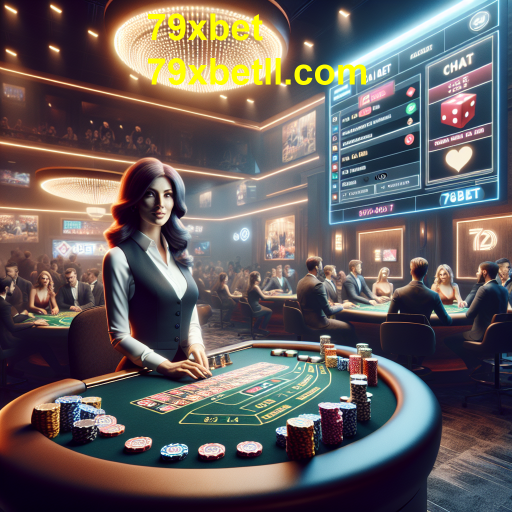 Experiência Imersiva no Casino Ao Vivo do 79xbet